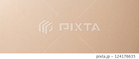 質感のあるベージュの紙の背景テクスチャー 124176635