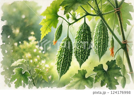 ゴーヤー・ツルレイシ 124176998