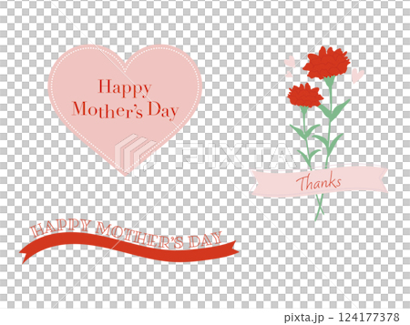 Red Carnation on Mother's Day 124177378