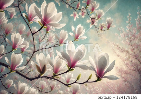 コブシの花 124178169