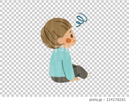 Child in trouble - Gash Child in trouble - Gash 124178281