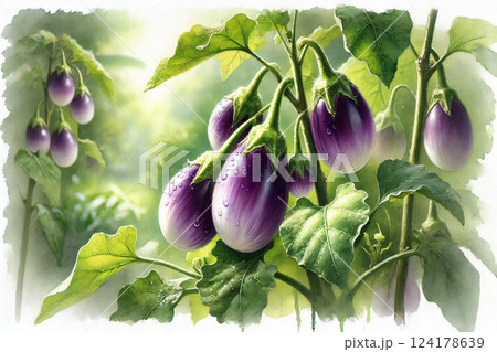 ナス・賀茂茄子 ナス・賀茂茄子 124178639