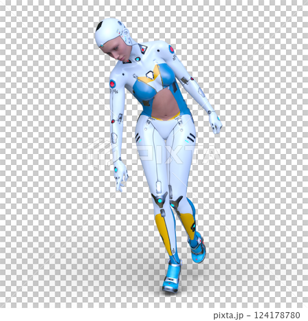 Women's cyborg 124178780