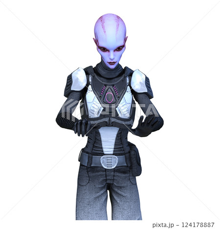 女性エイリアン 124178887