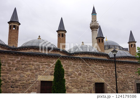 トルコ コンヤのメヴラーナ博物館 トルコ コンヤのメヴラーナ博物館 124179386