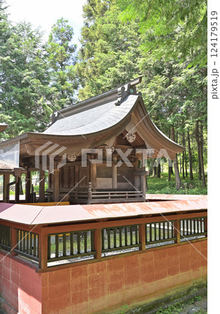 中山道松井田宿散歩：松井田八幡宮　安中市松井田町 124179519