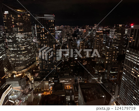 東京の夜景 124179719