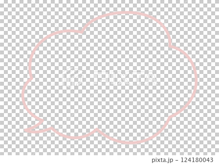 簡單蓬鬆的講話泡泡 簡單蓬鬆的講話泡泡 124180043