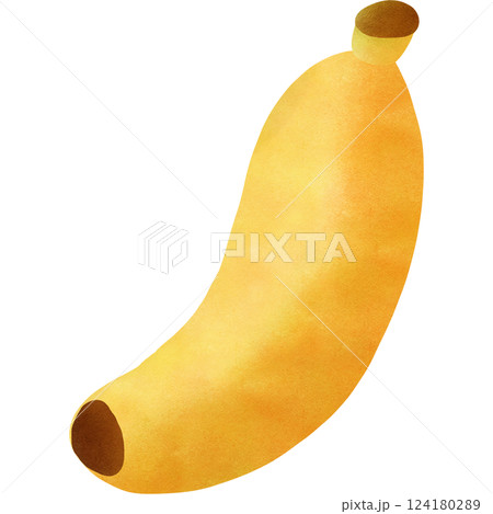 A whole banana 124180289