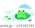 雨の日の雨蛙。 124182191
