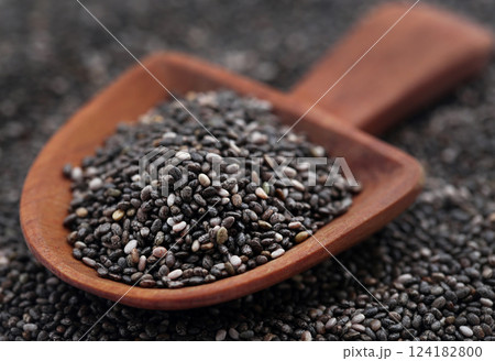Organic Chia Seed, super food 124182800