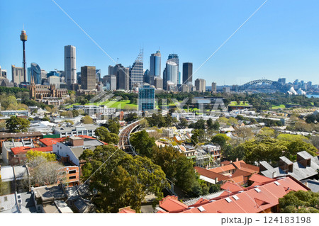 Sydney Australia Skyline Sydney Australia Skyline 124183198