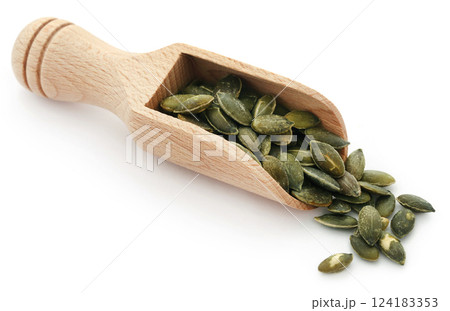 Pumpkin seeds roasted Pumpkin seeds roasted 124183353