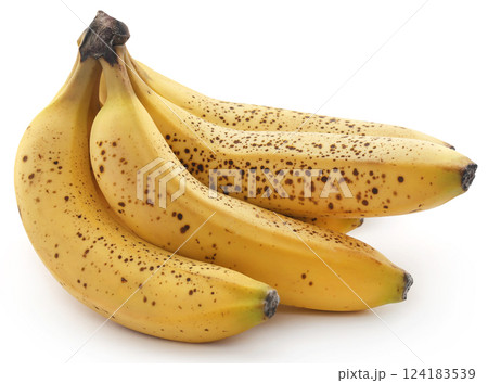 Spotted banana 124183539