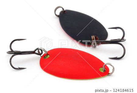 Micro spoon for catch fish 124184615