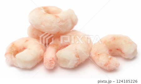 Frozen shrimp Frozen shrimp 124185226