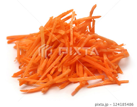 Sliced carrot 124185486
