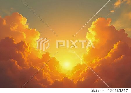 clouds in sky 124185857