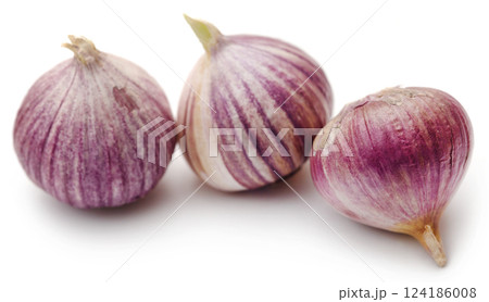 Solo or single clove garlic 124186008