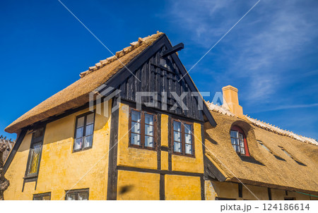 Colorful old building in Dragor of Denmark Colorful old building in Dragor of Denmark 124186614