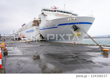 入船公園にてさんふらわあさっぽろ 入船公園にてさんふらわあさっぽろ 124188217