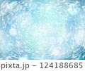 水中、波紋の神秘的、メルヘン、幻想的なきらきら光るグラデーション背景壁紙イラストテクスチャ 124188685