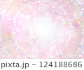 神秘的、メルヘン、幻想的なきらきら光るシンプルグラデーション背景壁紙イラストテクスチャ【ピンク】 124188686