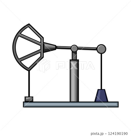 derrick oil rig cartoon vector illustration derrick oil rig cartoon vector illustration 124190190