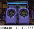 Video game machines in amusement arcade, Kanazawa, Japan. 124190583