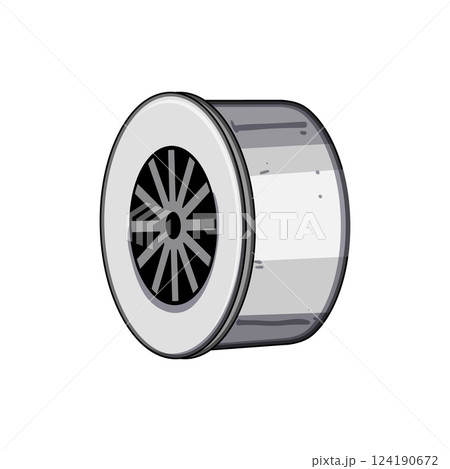adapter faucet aerator cartoon vector illustration 124190672