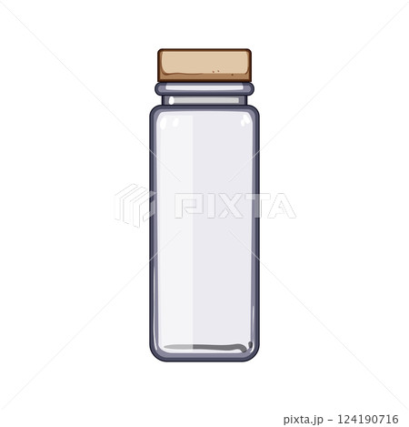 biodegradable eco friendly jar cartoon vector illustration 124190716