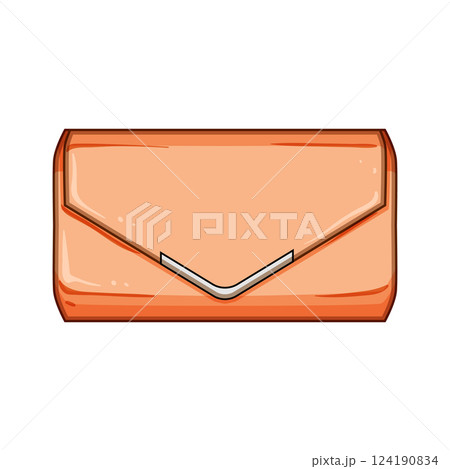 compact clutch bag cartoon vector illustration compact clutch bag cartoon vector illustration 124190834
