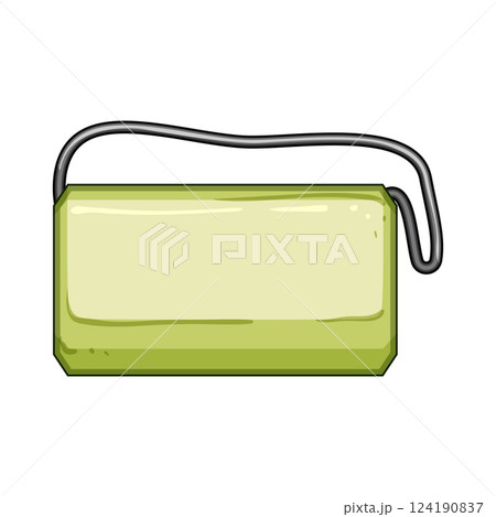 designer clutch bag cartoon vector illustration designer clutch bag cartoon vector illustration 124190837