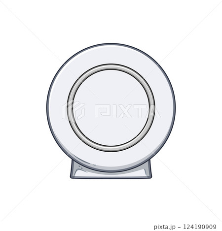 pad charging stand wireless cartoon vector illustration pad charging stand wireless cartoon vector illustration 124190909