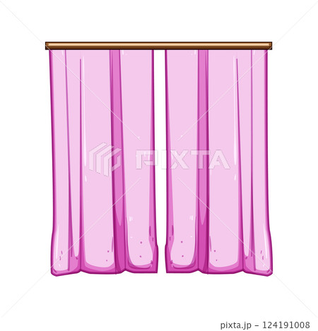 thermal blackout curtains cartoon vector illustration thermal blackout curtains cartoon vector illustration 124191008