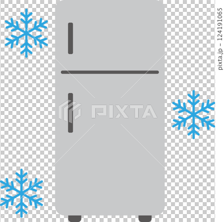 refrigerator freezer illustrations 124191065