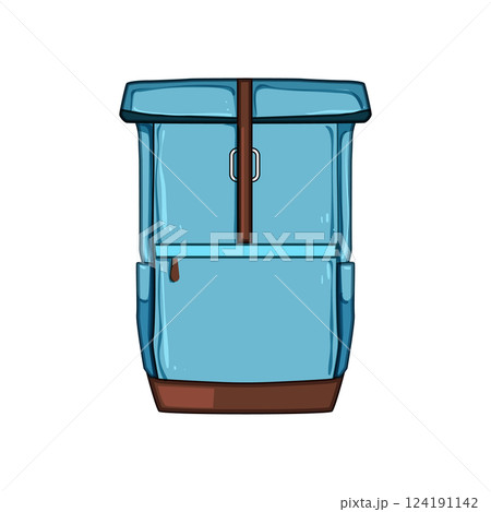 pack backpack cartoon vector illustration 124191142