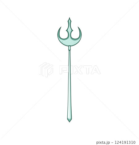god trident magic cartoon vector illustration god trident magic cartoon vector illustration 124191310