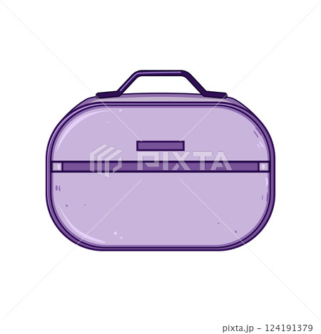 fire toiletry bag cartoon vector illustration 124191379