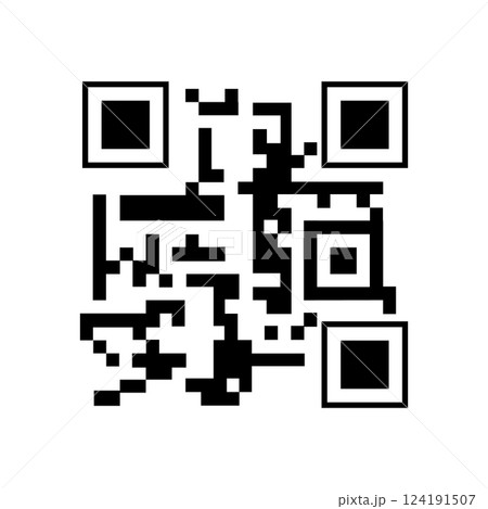 gauges qr code label cartoon vector illustration gauges qr code label cartoon vector illustration 124191507