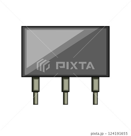 spout microchip cartoon vector illustration spout microchip cartoon vector illustration 124191655