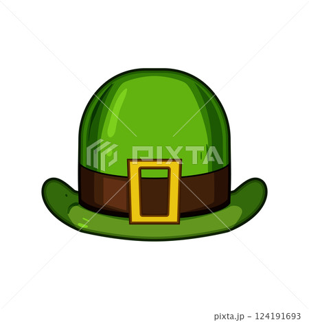tradition leprechaun green hat cartoon vector illustration 124191693