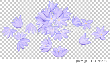 Chive blossoms Illustration Edible Flowers 124193459