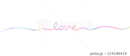love文字の背景 love文字の背景 124196419