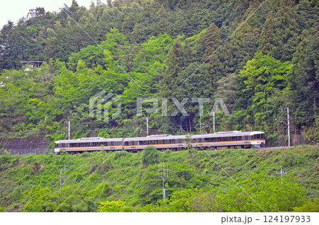 身延線　井出－十島　JR東海　373系（静岡）　ふじかわ 124197933