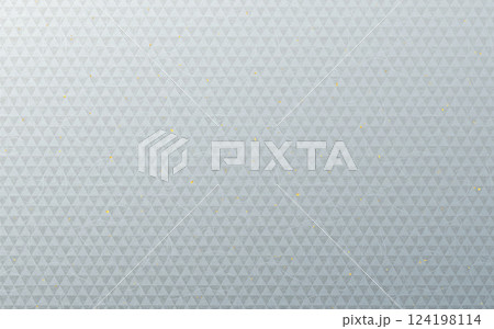 シームレスな和柄和紙に金箔のパターン。銀色、鱗模様。 124198114