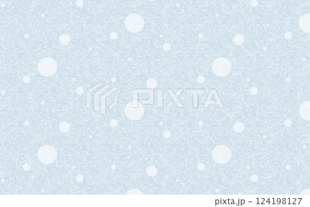 シームレスな和柄和紙のパターン。水色、霰小紋。 124198127