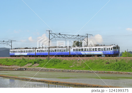 上越線　北堀之内－越後堀之内　JR東日本　115系　N5編成（新潟） 124199375
