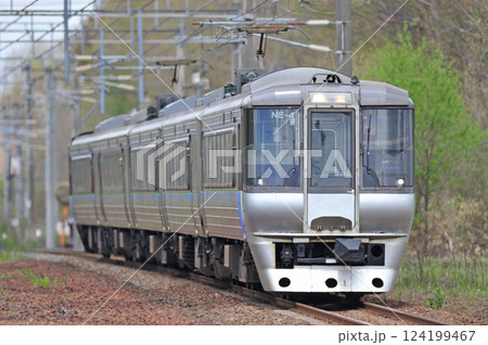 千歳線 植苗 JR北海道 785系 NE-4編成(札幌) すずらん 千歳線 植苗 JR北海道 785系 NE-4編成(札幌) すずらん 124199467