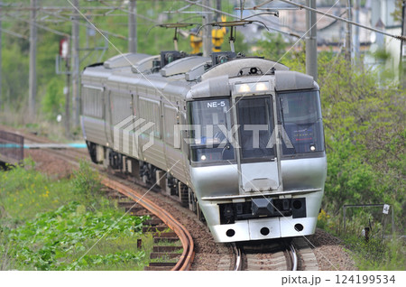 千歳線 北広島-島松 JR北海道 785系 NE-5編成(札幌) スーパーカムイ エアポート 千歳線 北広島-島松 JR北海道 785系 NE-5編成(札幌) スーパーカムイ エアポート 124199534